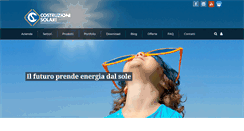 Desktop Screenshot of costruzionisolari.com